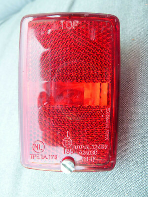 Feu lampe arrière CIBIE à dynamo 1960s France vélo lamp rear generator bicycle