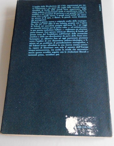 ALBERT SOBOUL FEUDALESIMO E STATO RIVOLUZIONARIO RIVOLUZIONE FRANCESE GUIDA 1978 - Picture 4 of 5