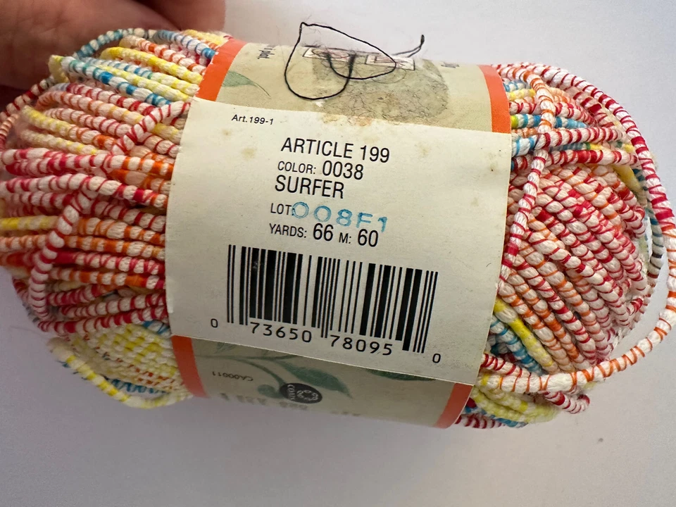 Coats & Clark Yarn Royale Lovebeads 丙烯酸聚乙烯66码50克 颜色:冲浪者 — 第 3/4 张图片