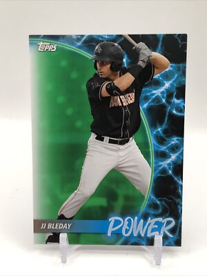 JJ Bleday 2021 Topps Pro Debut Green #’d 01/99 Power Insert