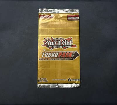 Yugioh - Turbo Pack - Booster Eight - Englisch - Sealed - OVP