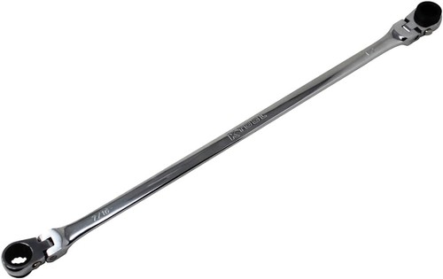 PROTO J111416L 12-Point Double-Long Wrench, 7/16" X 1/2" Drive, Double-Ended Box Wrench - View #8