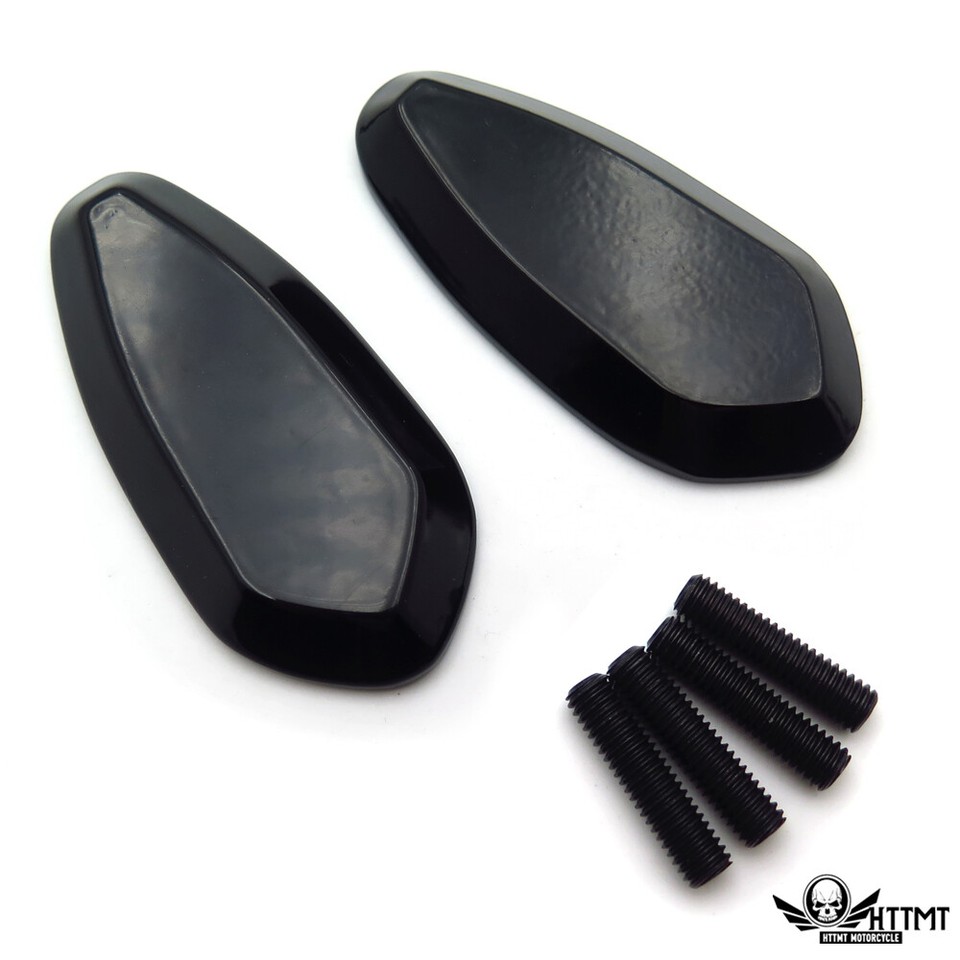 Mirror Block Off Base Plates 5mm For 19992007 Yamaha R6 YzfR6 Yzfr6