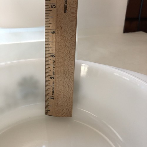 Glassbake Green Daisy Dishes 1.5QT Dish #J2600, 2QT Dish w/Lid #J514 (3 ITEMS) - Picture 7 of 13
