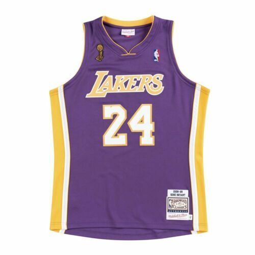 Kobe Bryant Los Angeles Lakers Mitchell & Ness 2008-09 Hardwood Classics  Authentic Player Jersey - Gold Nba - Dingeas