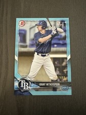 2018 Bowman Draft Sky Blue Parallel /499 #BD-152 GRANT WITHERSPOON Rookie RC SP