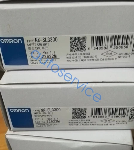 NEW Omron NX-SL3300 Safety CPU Unit NXSL3300 Via FedEX or FedEx