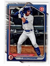 Ty Southisene Chicago Cubs 2024 Bowman Draft 1st Bowman **
