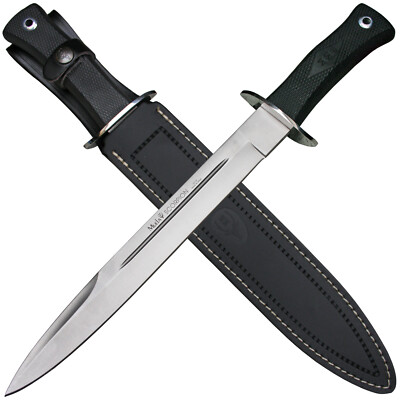 Muela Scorpion Jagd Outdoormesser Sammlermesser rutschf. Gummigriff Lederscheide