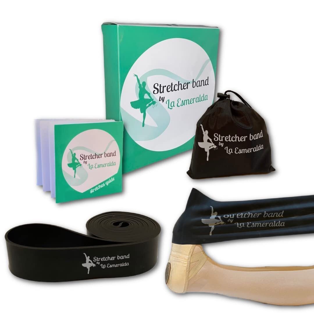 2-Pack Stretch Bands for Ballet Dancers & Gymnastics – Resistance Training & Flexibility Tools
