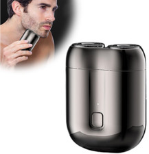 New Model Mini Dual-Head Electric Shaver, Unisex Mini Portable Electric Shaver