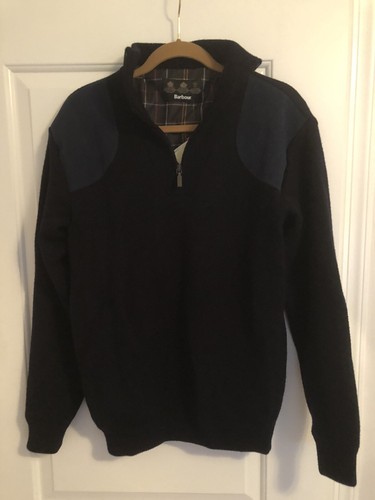 Barbour Storm Half Zip Merino Wool 