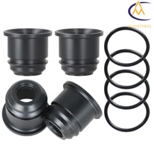 8× Fuel Injector Nozzle Holder Spacer w/ O-Rings For Toyota Tacoma 2.4 2.7 4Cyl