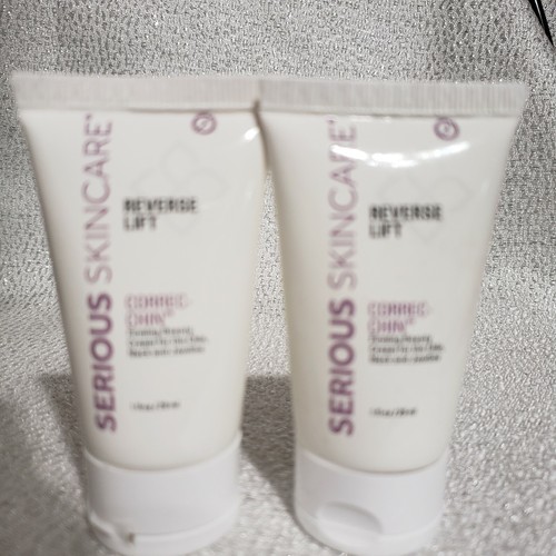 New x2 SERIOUS SKIN CARE Reverse Lift Correc-Chin Firming Beauty Cream