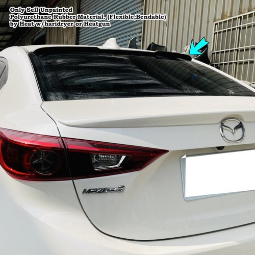 STOCK 244RG Type Rear Window Roof Spoiler Wing Fits 2009~2014 Acura TL Sedan - Picture 7 of 9