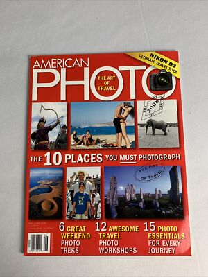 American Photo Magazine May/June 2008 Nikon D3 Camera