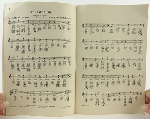 Ray Canfield's Symphonic Ukulele Arrangements "You Play the Melody" 1927 Vol 1 - Imagen 3 de 6