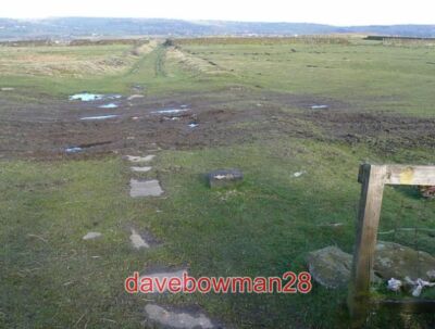 FOTO SPUR AM HUNTER HILL WITHENS ROAD WARLEY DIES SCHEINT EIN ZUGANG GEWESEN ZU SEIN
