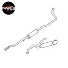 EXHAUST FOR CITROEN C1 PEUGEOT 108 1.2 2014-2022 - MIDDLE & REAR SILENCER