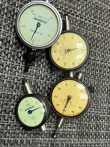 FEDERAL (2) C81, (1) B5M & (1) Water Resistant Precision Dial Indicators