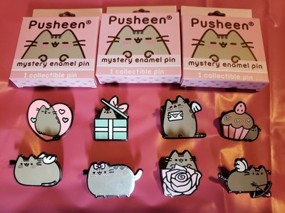 pusheen blind box enamel pin