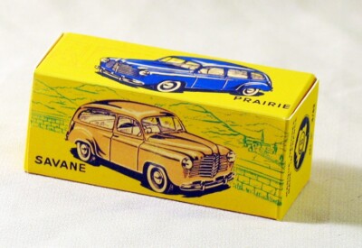 OCCASION 1/43 C.I.J. RENAULT COLORALE PRAIRIE TAXI REF 3/45 AVEC BOITE COPIE