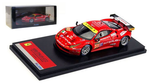 Fujimi Ferrari 458 Italia GT2 #55 'AF Corse' Le Mans 2013 - 1/43 Scale