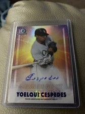 2021 Bowman Chrome Yoelqui Cespedes Dawn of Glory Auto 43/99