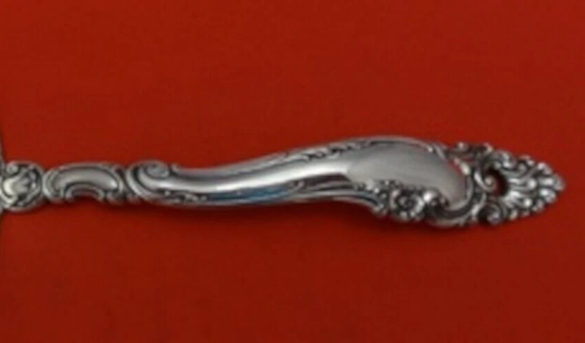 Cucharón de salsa de plata esterlina Decor by Gorham de 6 1/2" para servir reliquia cubiertos Foto 2 de 2