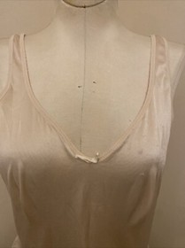 Vtg. Slip Dress Lingerie Stretch Bodice By Warners #55704 Sz.38
