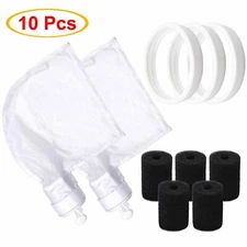 2x K13 K16 Pool Cleaner Bags + 3x C10 All Purpose Tire + 5x Sweep Hose Scrubber