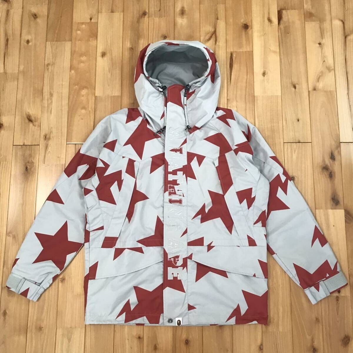 BAPE STAR snowboard jacket BAPE STA A Bathing Ape Size M | eBay BAPE STAR snowboard jacket BAPE STA A Bathing Ape Size M | eBay