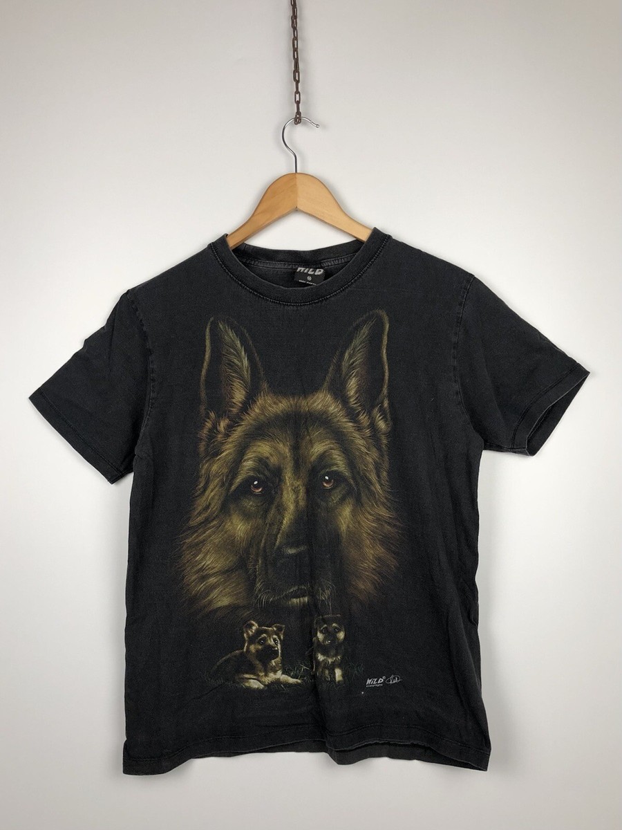 トップス vintage dog print tee Live Preview Custom Your Pets Tee, Retro Vintage Portrait
