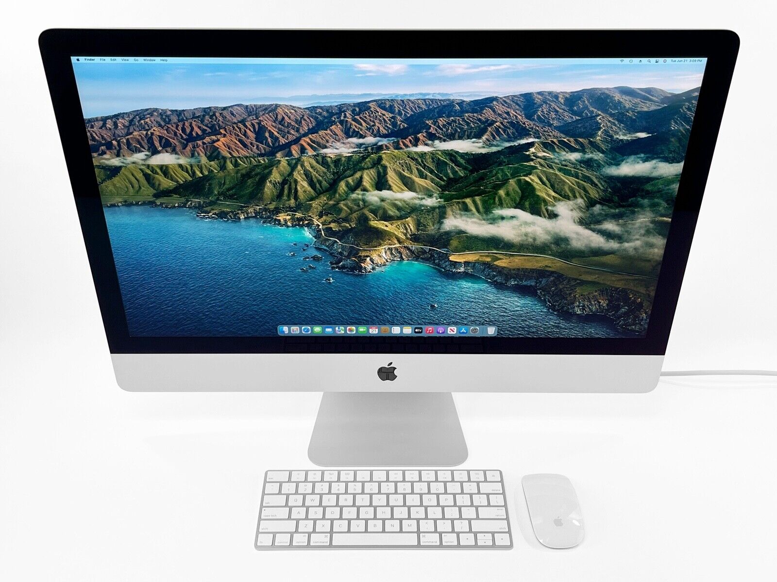 2020 Apple iMac 5K 27-inch 3.1GHz 6-Core i5 / 8GB RAM / 256GB SSD 