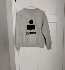 ISABEL MARANT Moby Sweatshirt Color Gray  M Pre-owned 