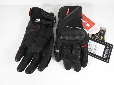 Richa Atlantic Gore-Tex wasserdichte Motorrad Handschuhe, schwarz Gr.M/8  *