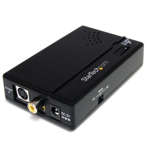 StarTech.com Composite and S-Video to HDMI Converter with Audio - Video converte - 第 1/4 張圖片