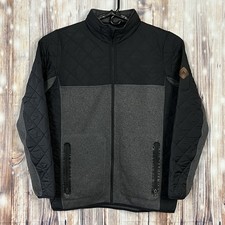 Burton Pierce Fleece Jacket Black Charcoal Me...