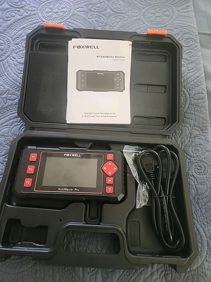 FOXWELL NT6X4 Elite Series Diagnostic Scanning Tool OBDII W/Case ...