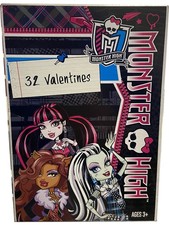 Monster High 32 Pack Of Valentines Day Cards