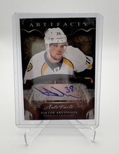 2017-2018 Artifacts Hockey: Viktor Arvidsson: Auto Facts A-VA