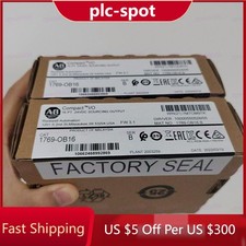 New Allen-Bradley 1769-OB16 CompactLogix 16 Pt 24VDC D/O Module US Free Tax
