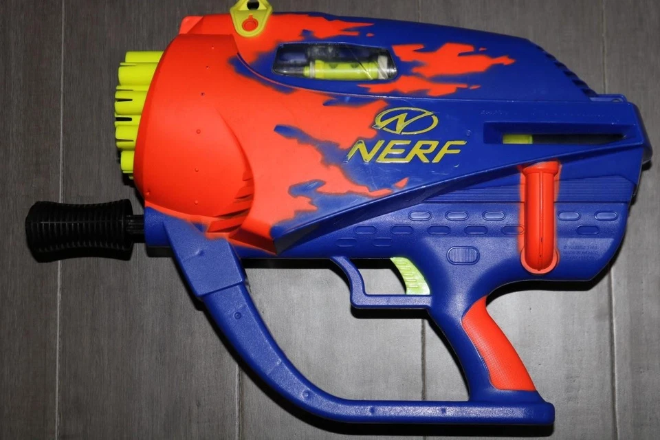 VINTAGE 90s NERF GUN LOT SHARPSHOOTER II BALLZOOKA SAWTOOTH SNEAKSHOT 1994 RARE - Image 4 of 4