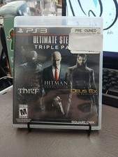 Ultimate Stealth Triple Pack For Playstation 3, No Manual