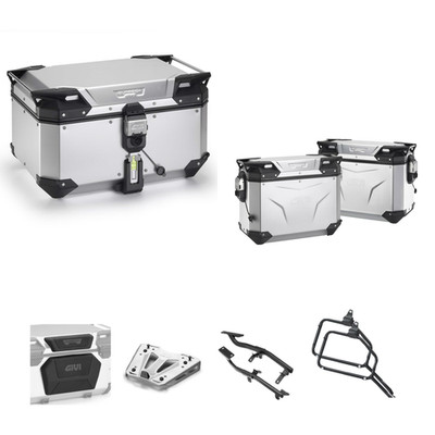 GIVI OBKEV58AA Top Case OBKEV37AA Side Panniers Set SUZUKI V-STROM 1050 2020-2025