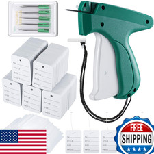 6006 Pcs Clothes Garment Tag, Tagging Gun for Clothing with 6 Needles Attacher G