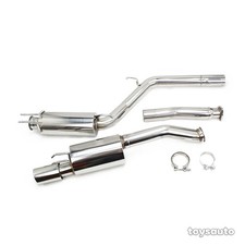 Rev9 Flowmaxx 4 Tip Race Ver Catback Exhaust 3 Pipe For Civic Si 06-11 Fa5 Fg2