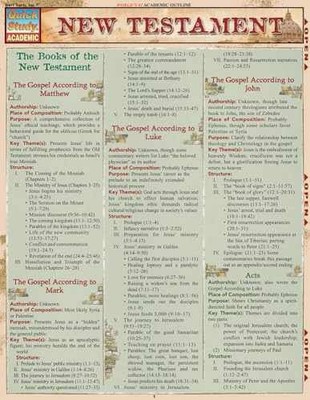 New Testament QuickStudy Laminated - Pamphlet, by Thomas Smith M. - Good