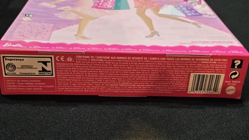 Barbie bambola ROSA Mattel nuova con scatola e accessori #P1708 nuova con scatola set regalo - Foto 5 di 5