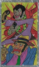 Lupin III Jigen Daisuke Harrier Jet Anime Manga Menko Card